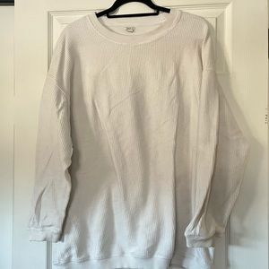 Aerie Ribbed Oversize Sweatshirt